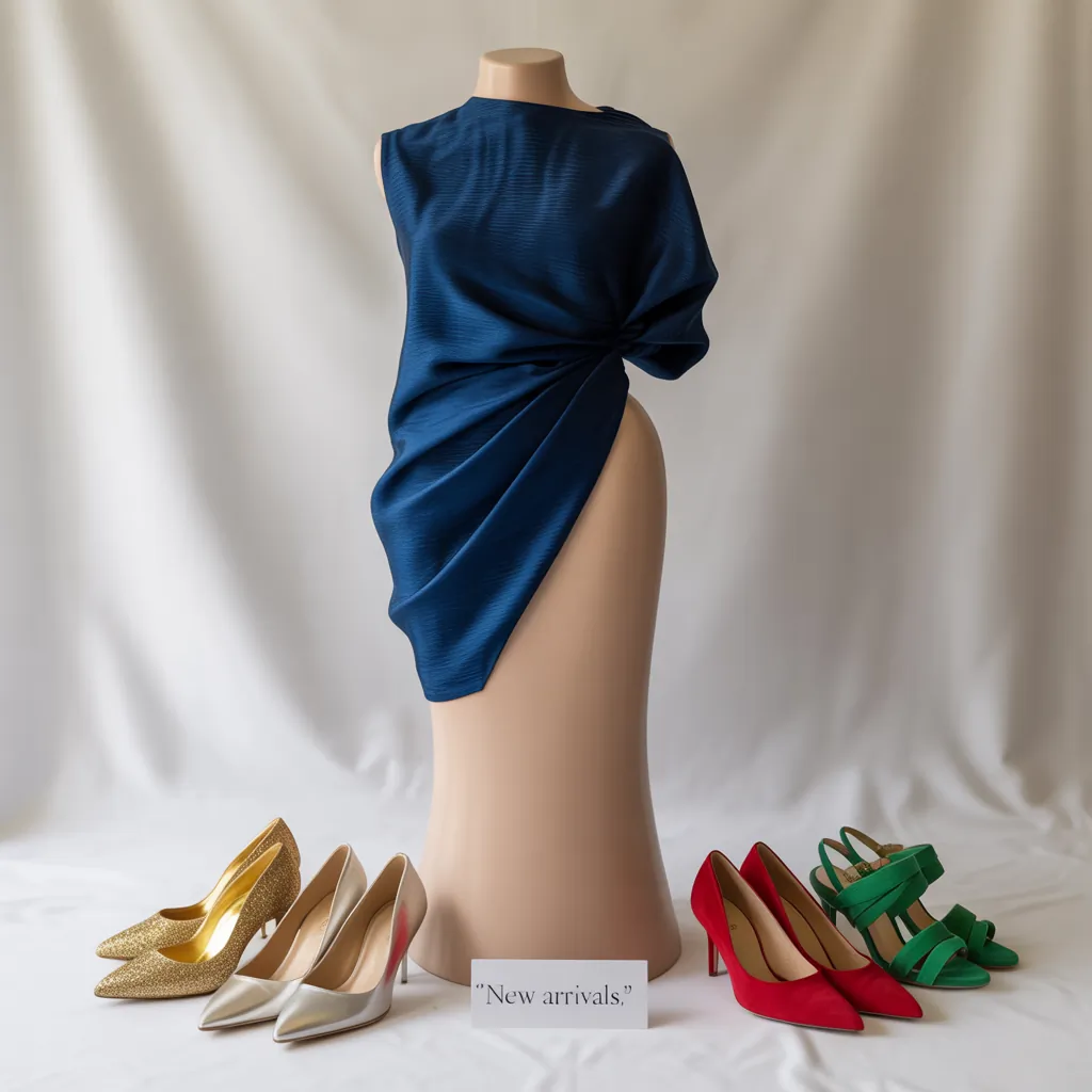 what color shoes go with a navy dress