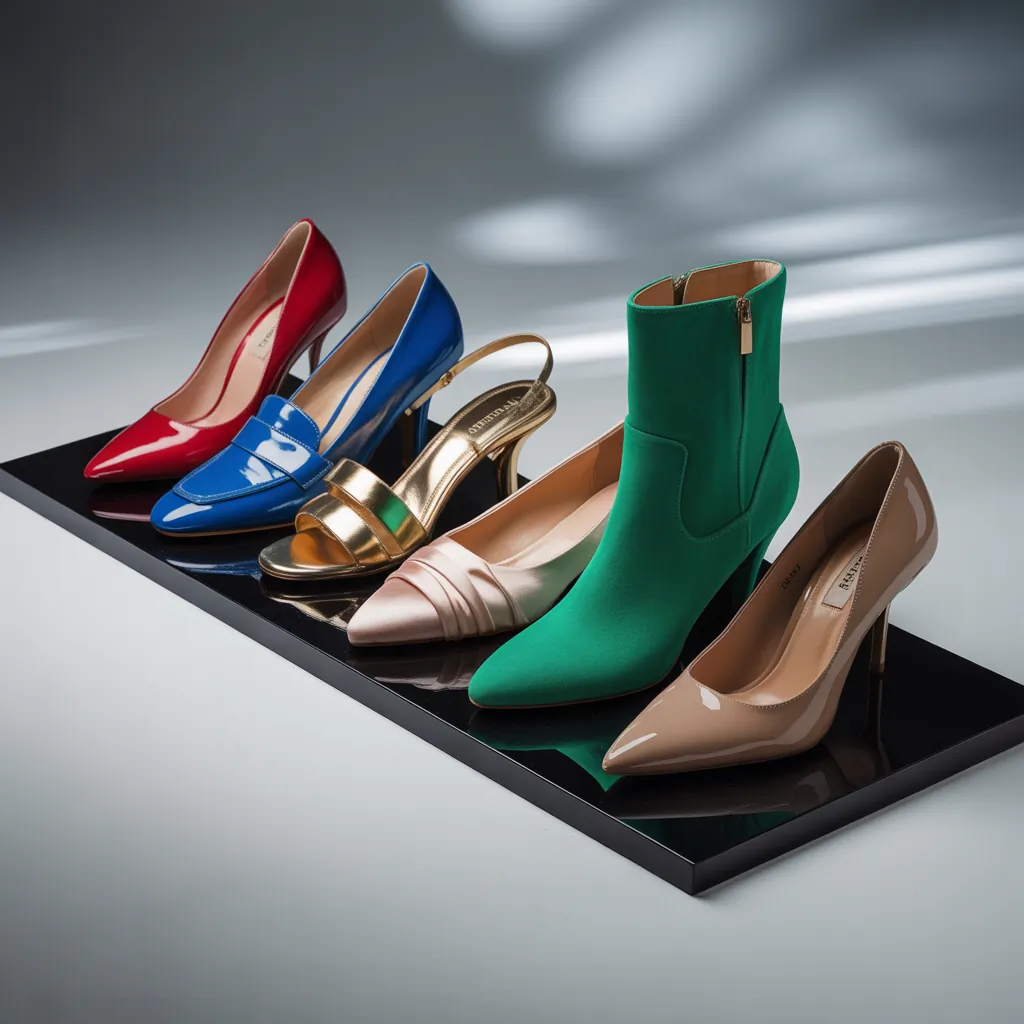 what color shoes go with black pants