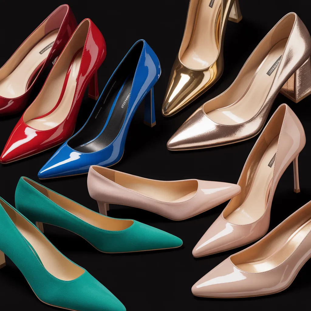 what color shoes go with black pants