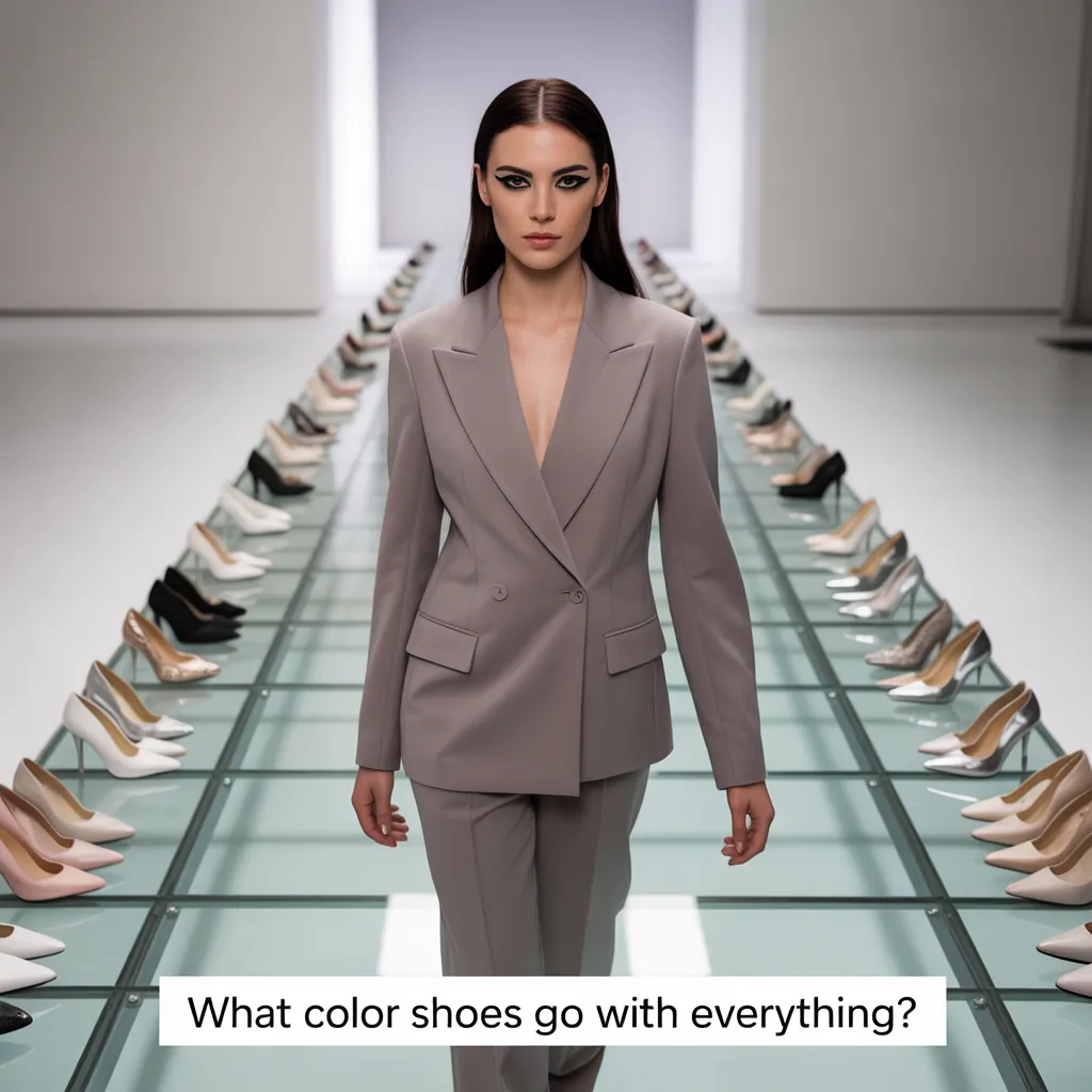 what color shoes go with everything