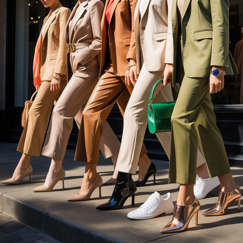 what color shoes go with khaki pants