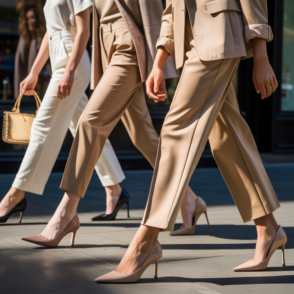 what color shoes go with khaki pants