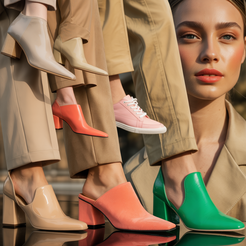 what color shoes go with khaki pants