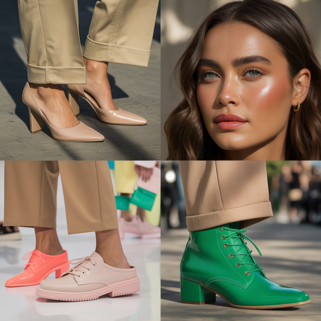 what color shoes go with khaki pants