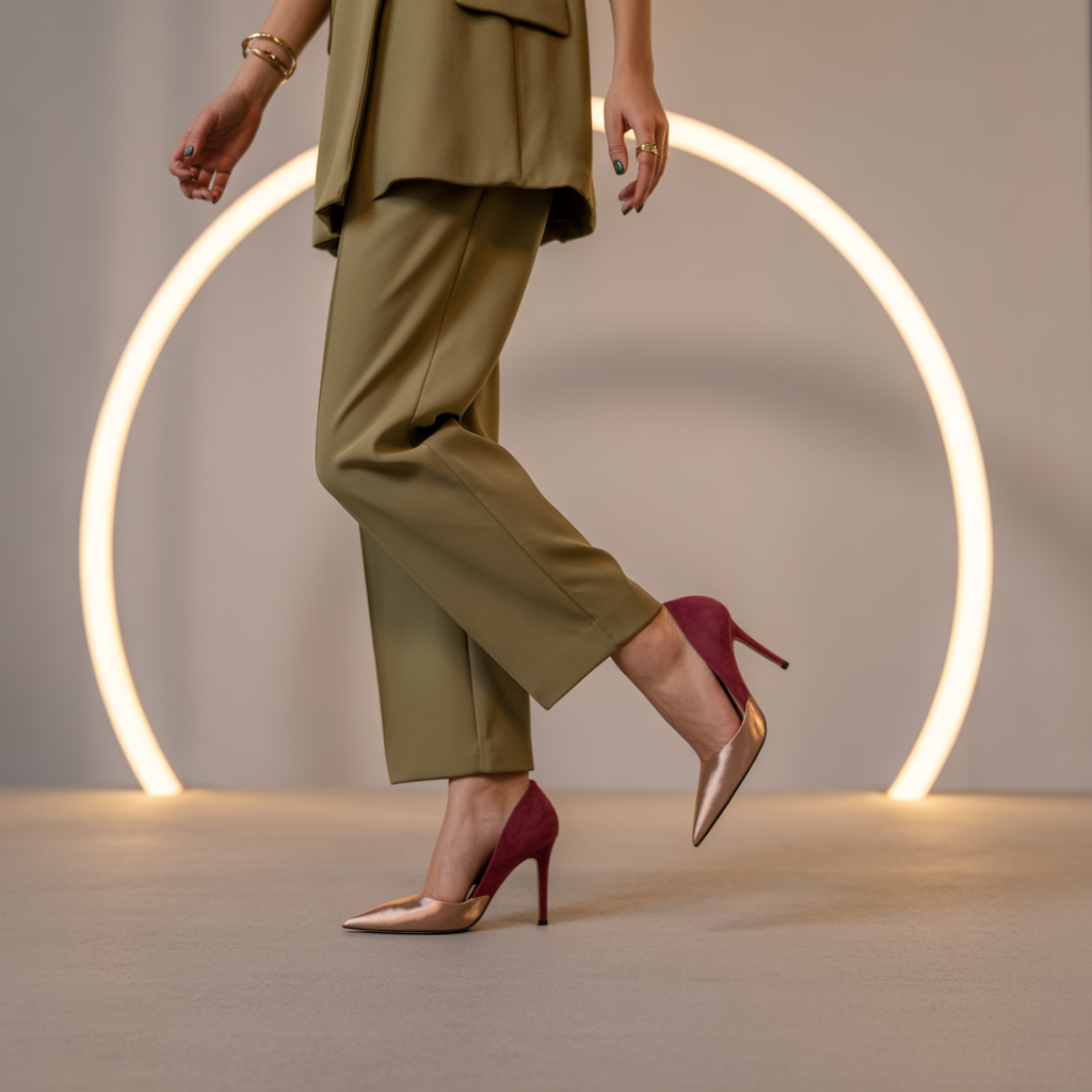 what color shoes go with khaki pants