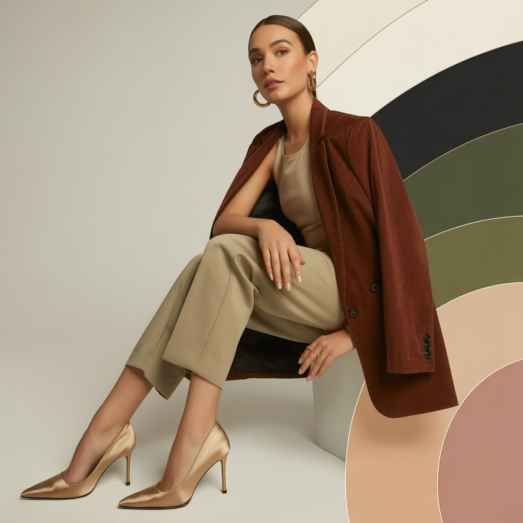 what color shoes go with khaki pants