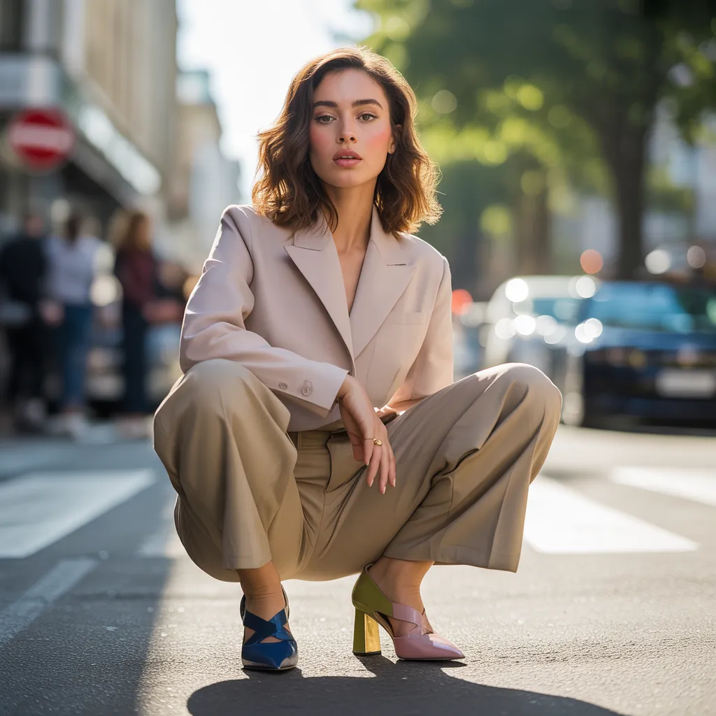 what color shoes go with khaki pants