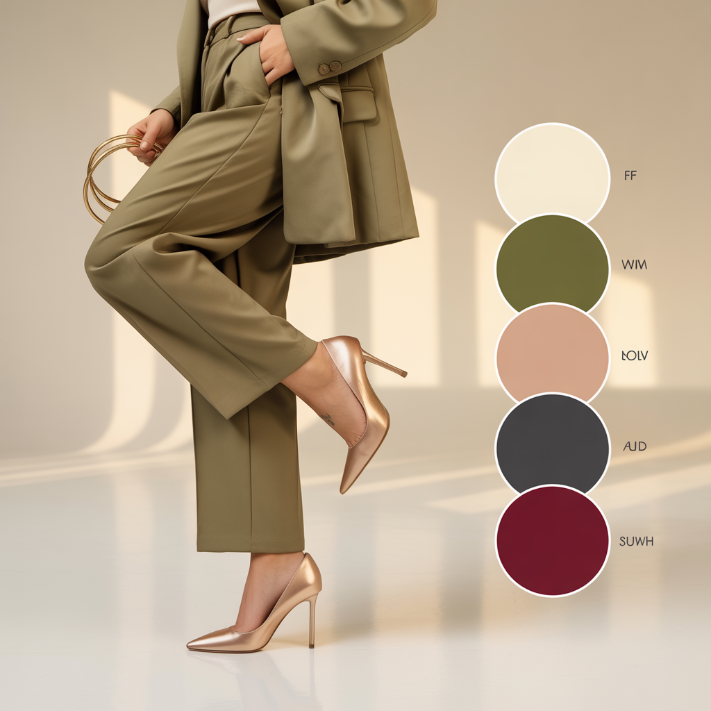 what color shoes go with khaki pants