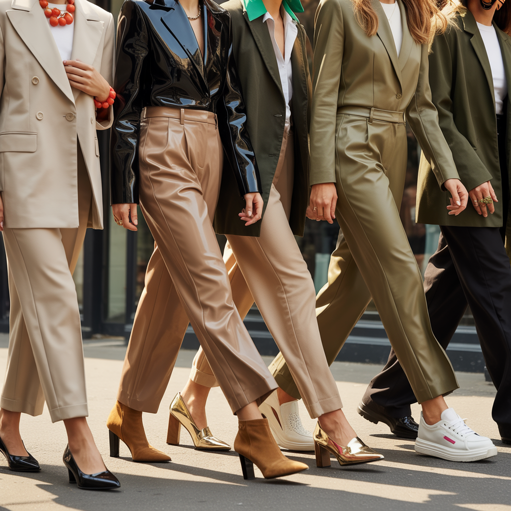 what color shoes go with khaki pants