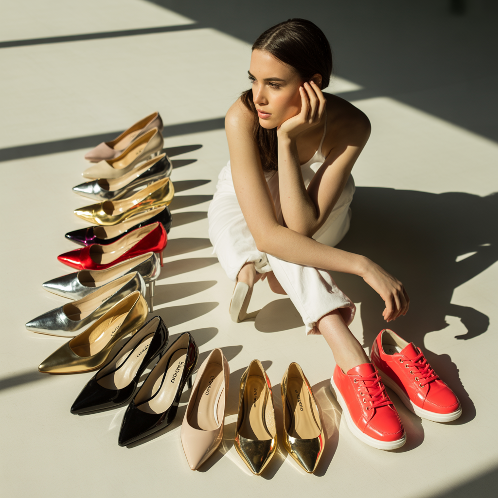 what color shoes go with white jeans