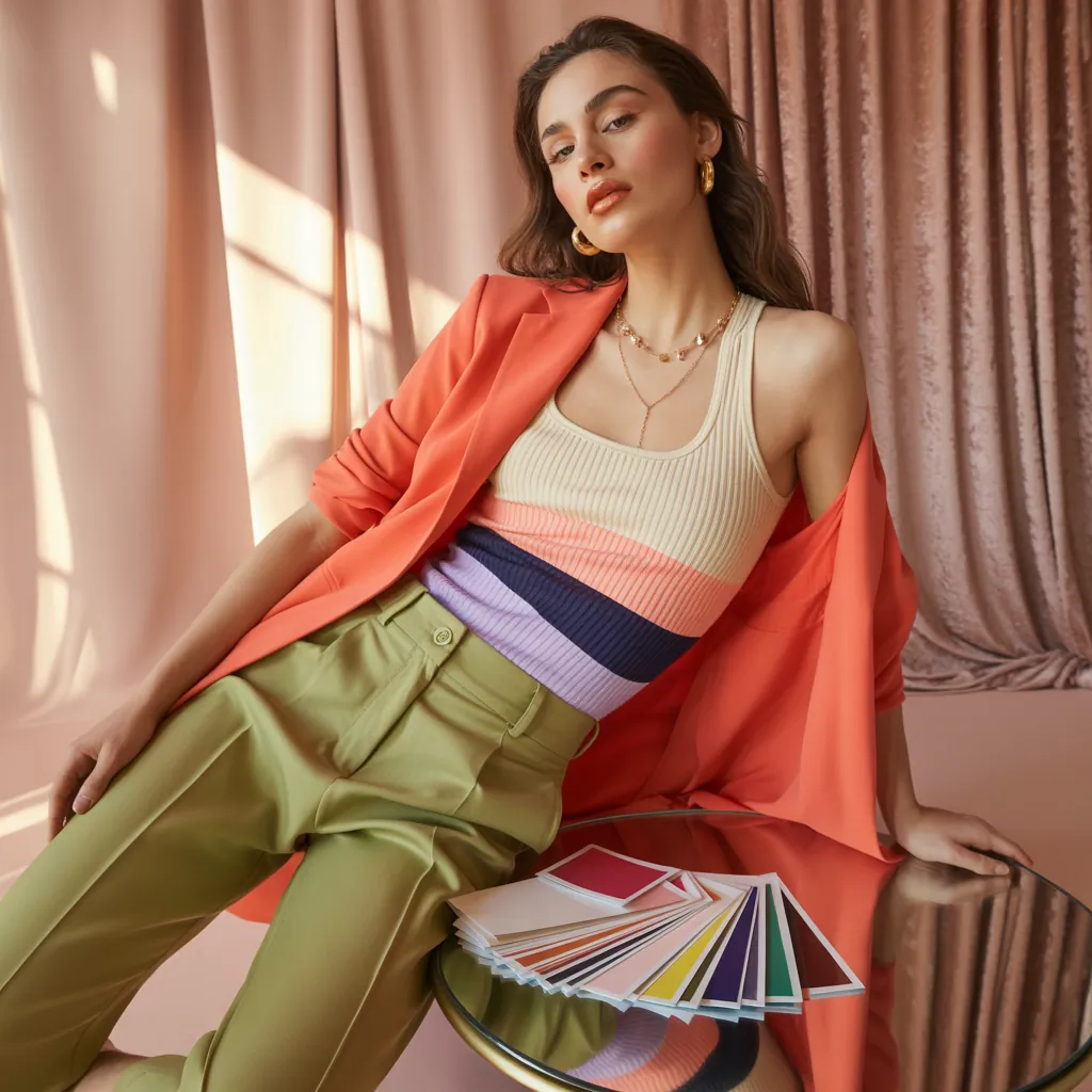 what color top to wear with olive green pants