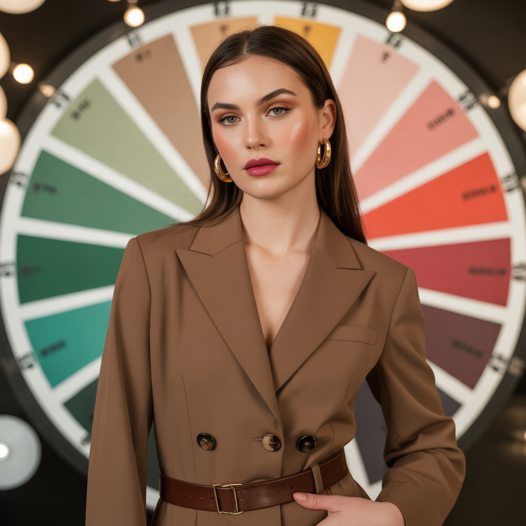 what colors go with brown clothes