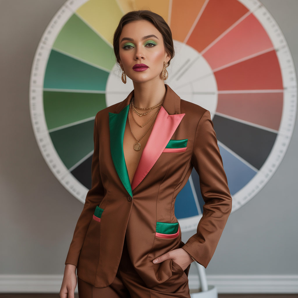 what colors go with brown clothes