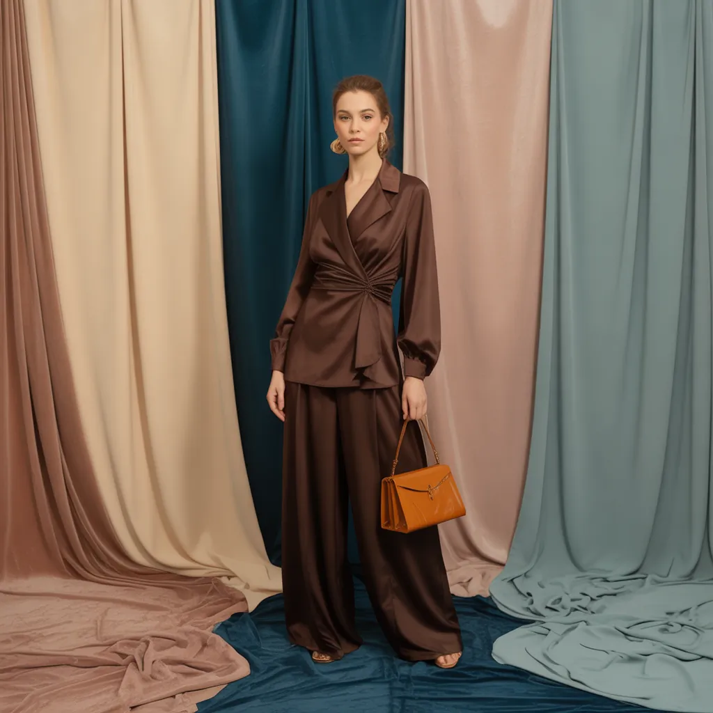 what colors go with brown clothes