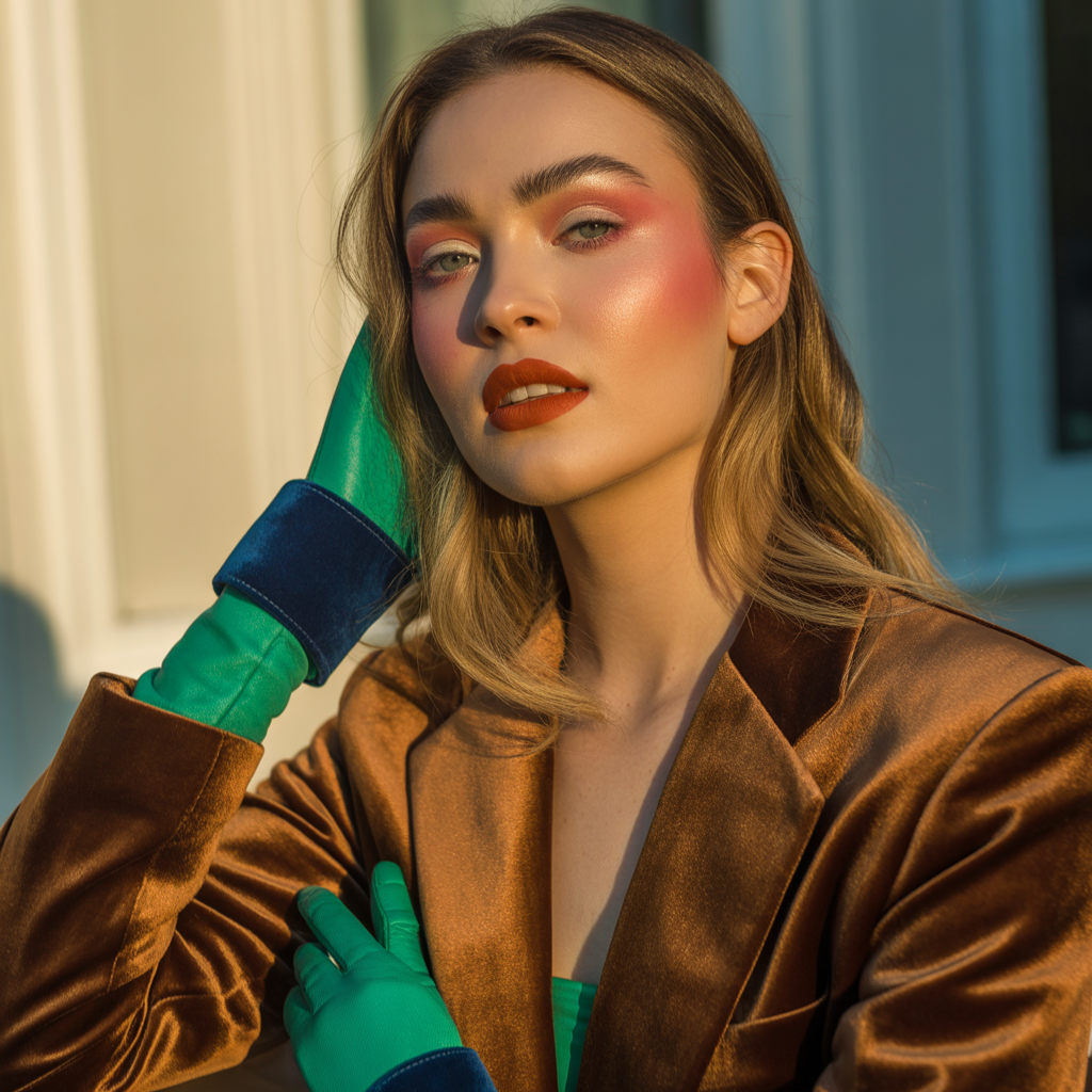 what colors go with brown clothes