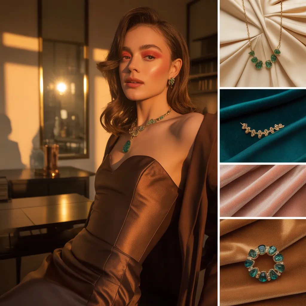 what colors go with brown clothes