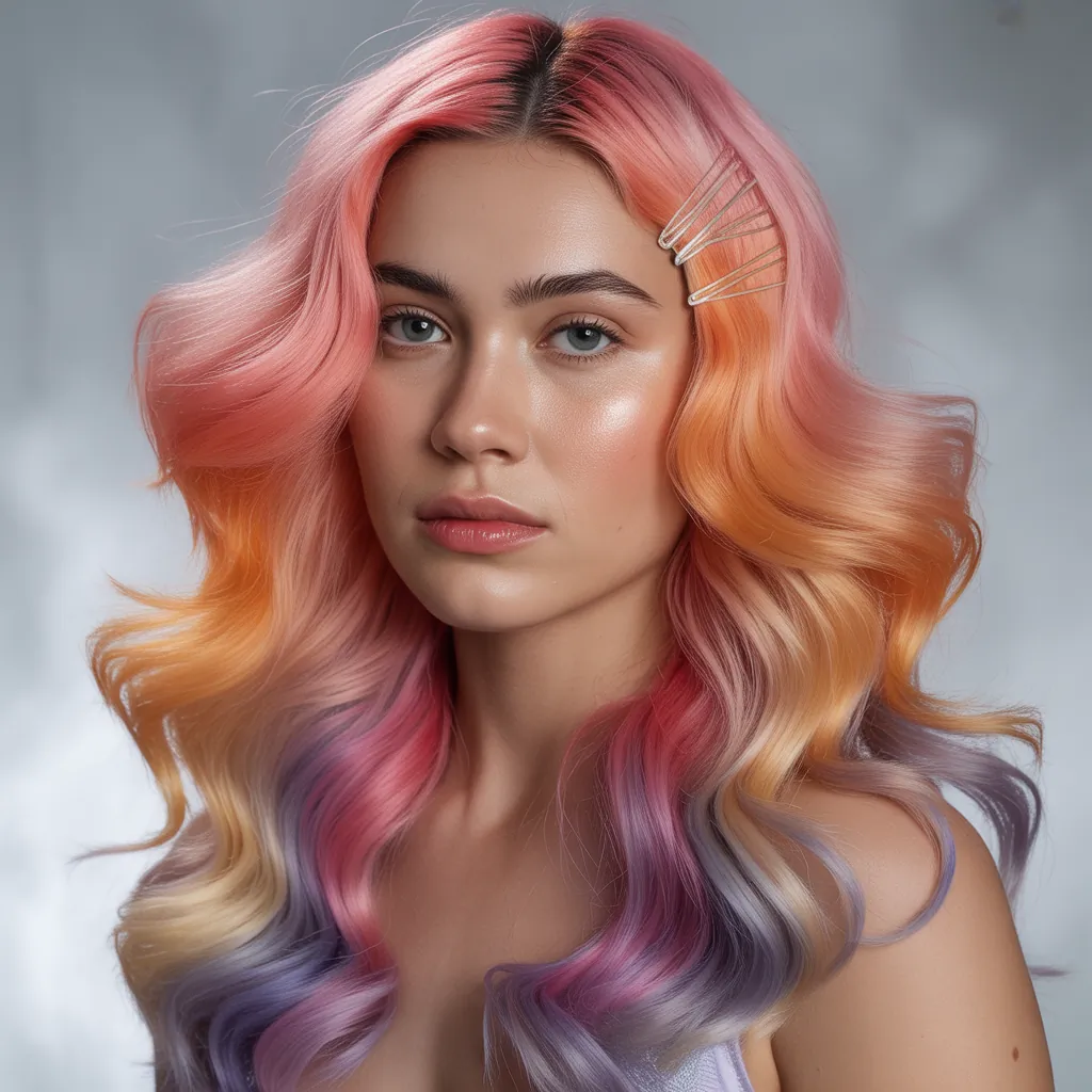 what does pink hair color fade to