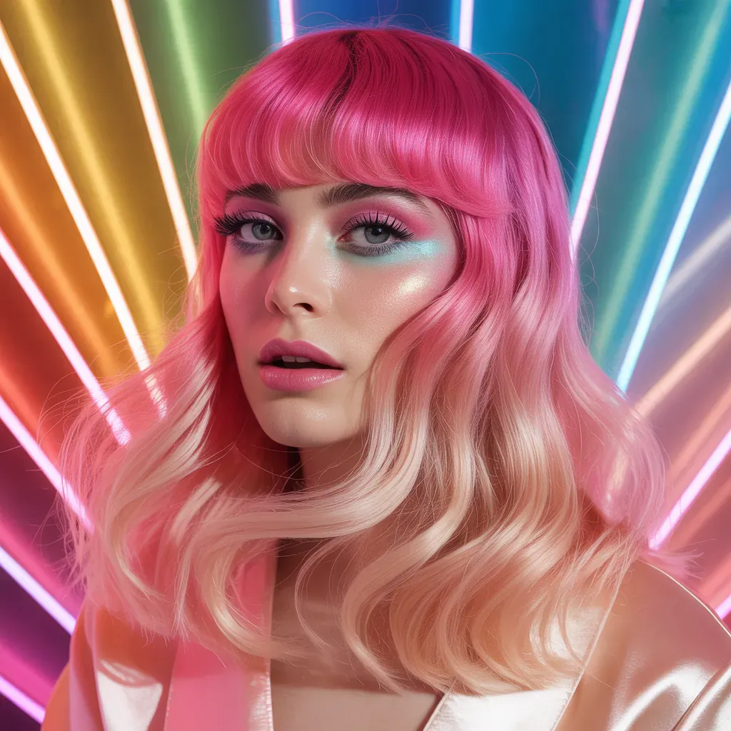 what does pink hair color fade to