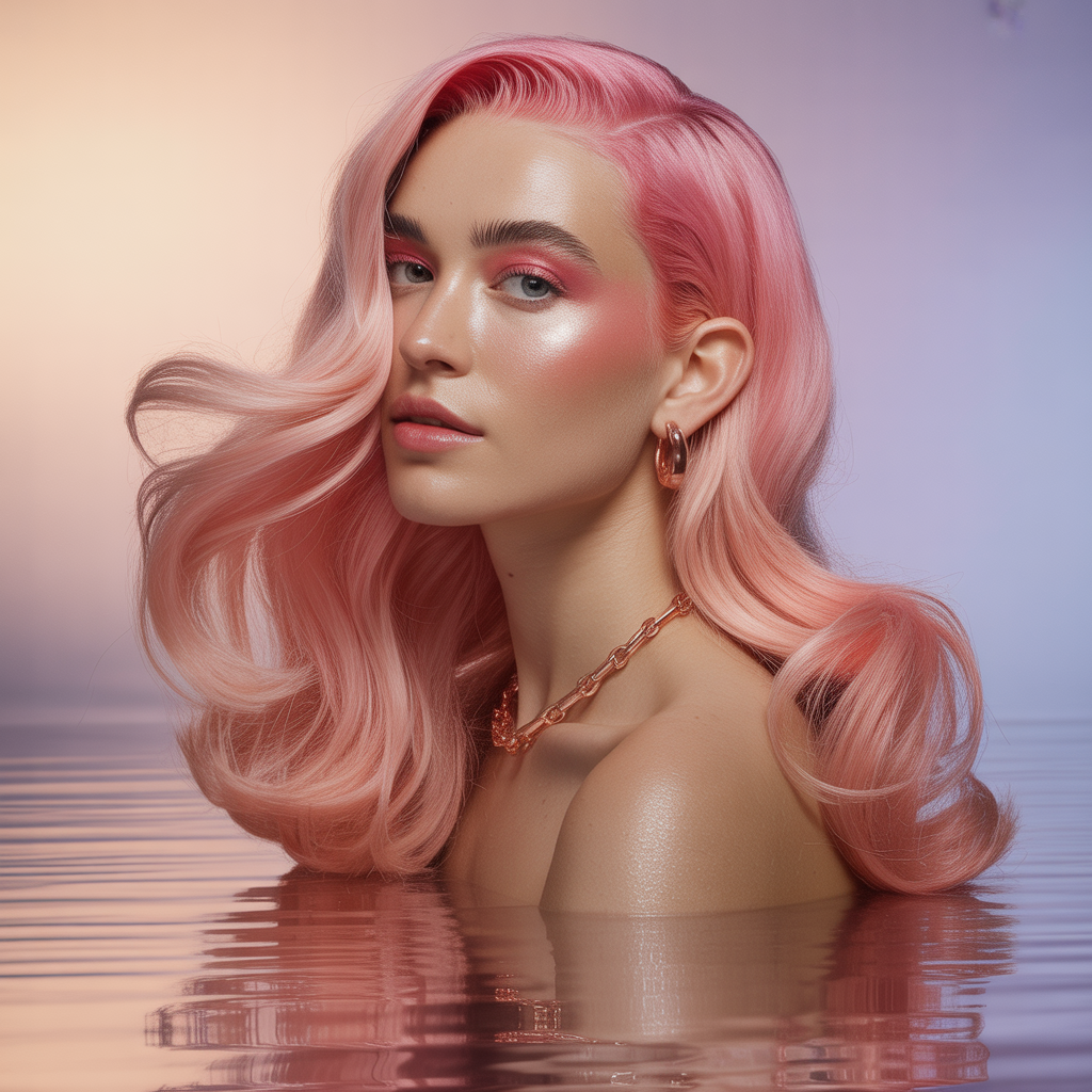 what does pink hair color fade to