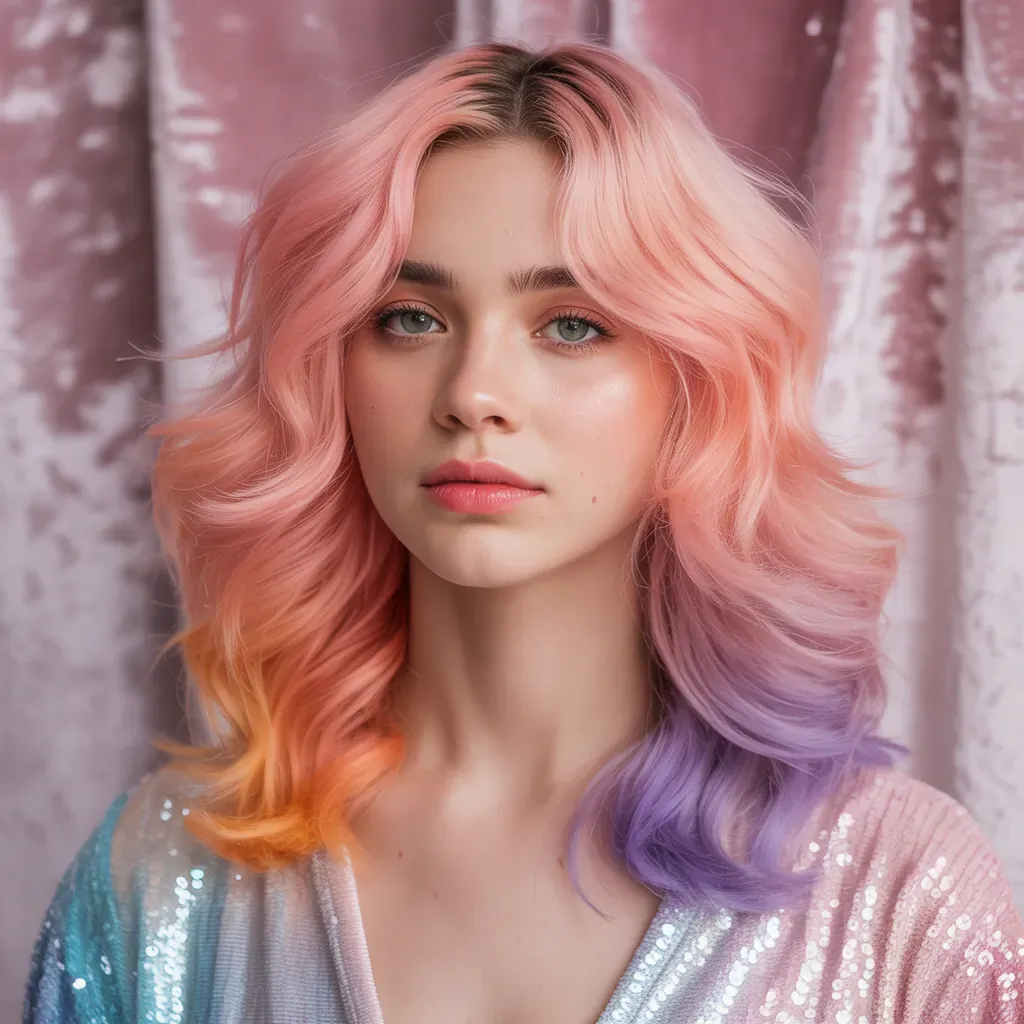 what does pink hair color fade to