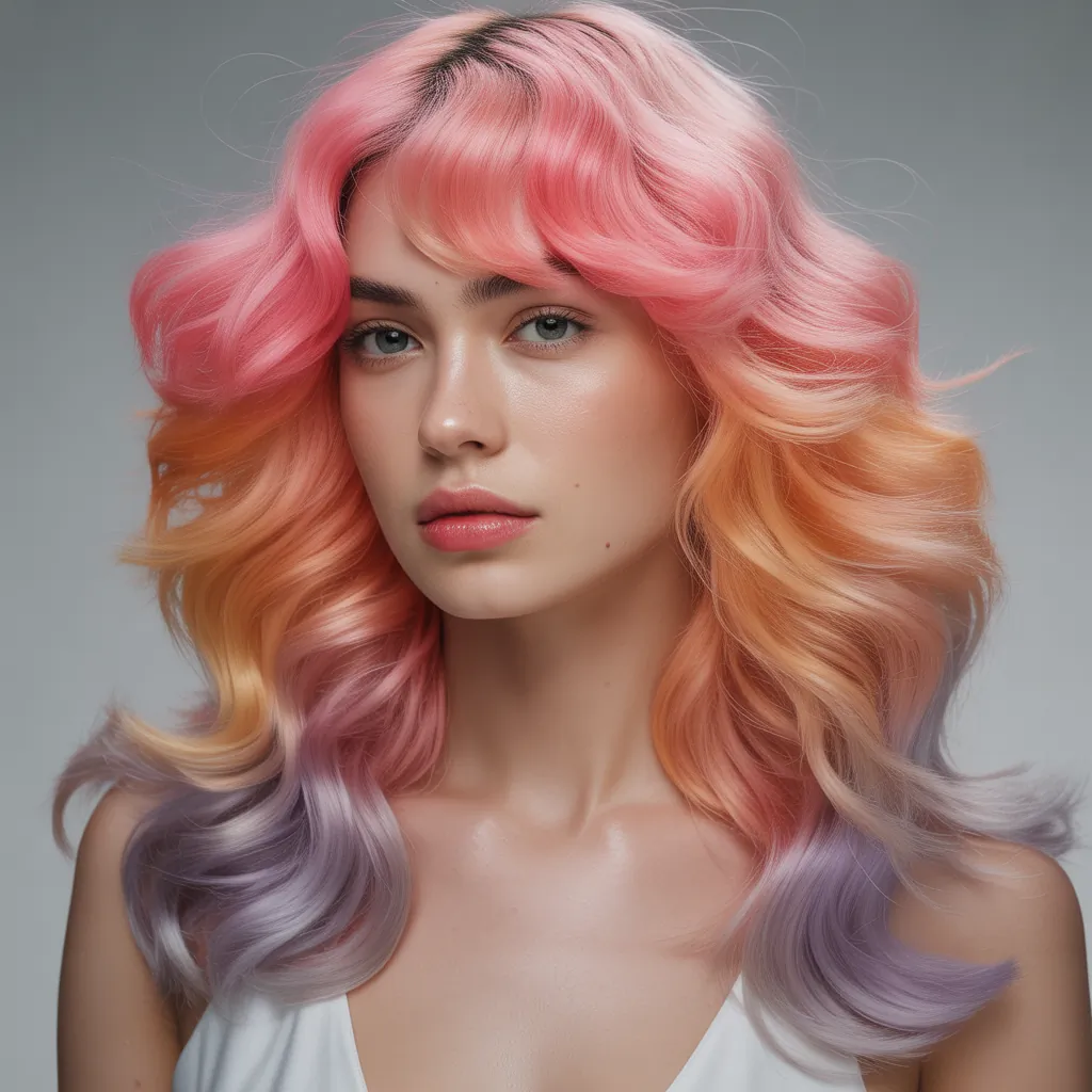 what does pink hair color fade to