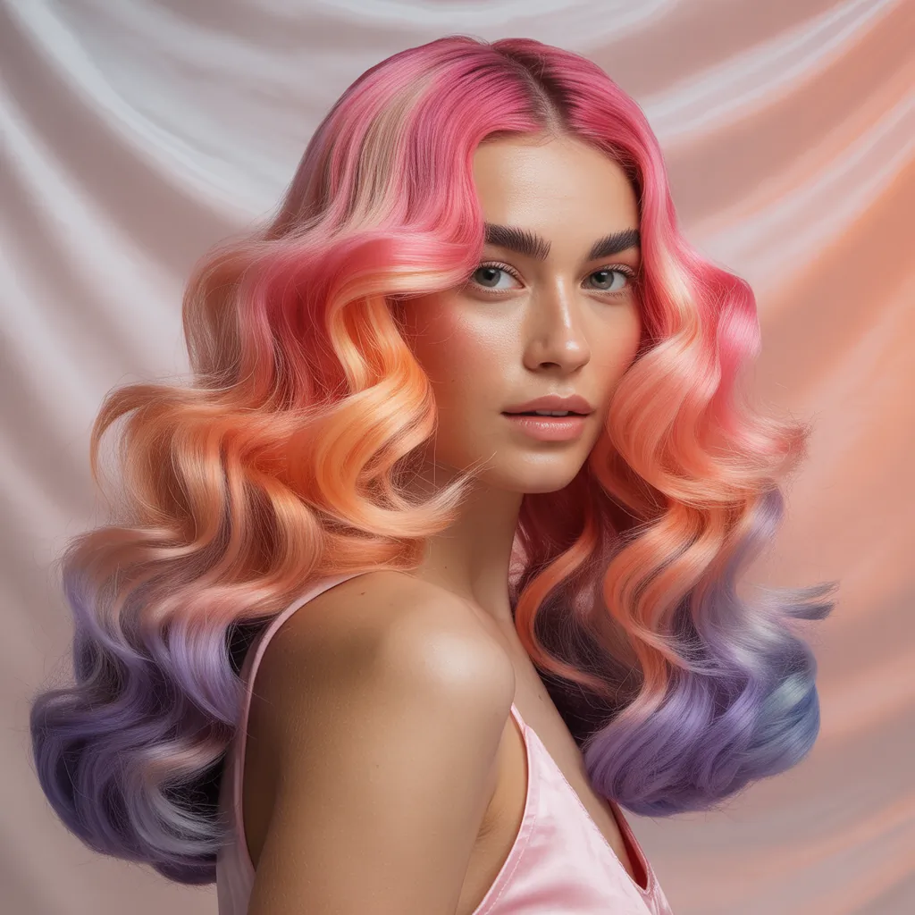 what does pink hair color fade to