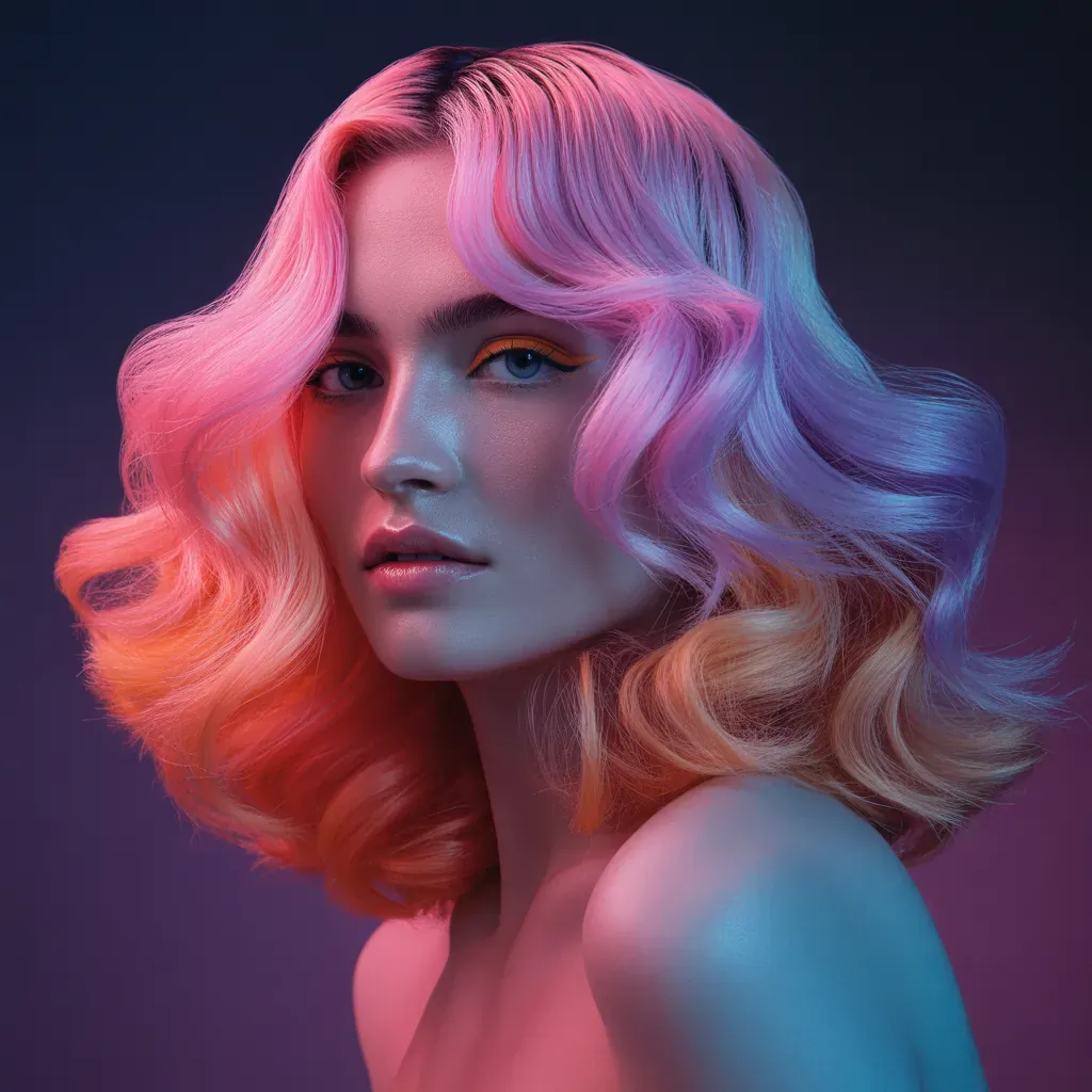 what does pink hair color fade to