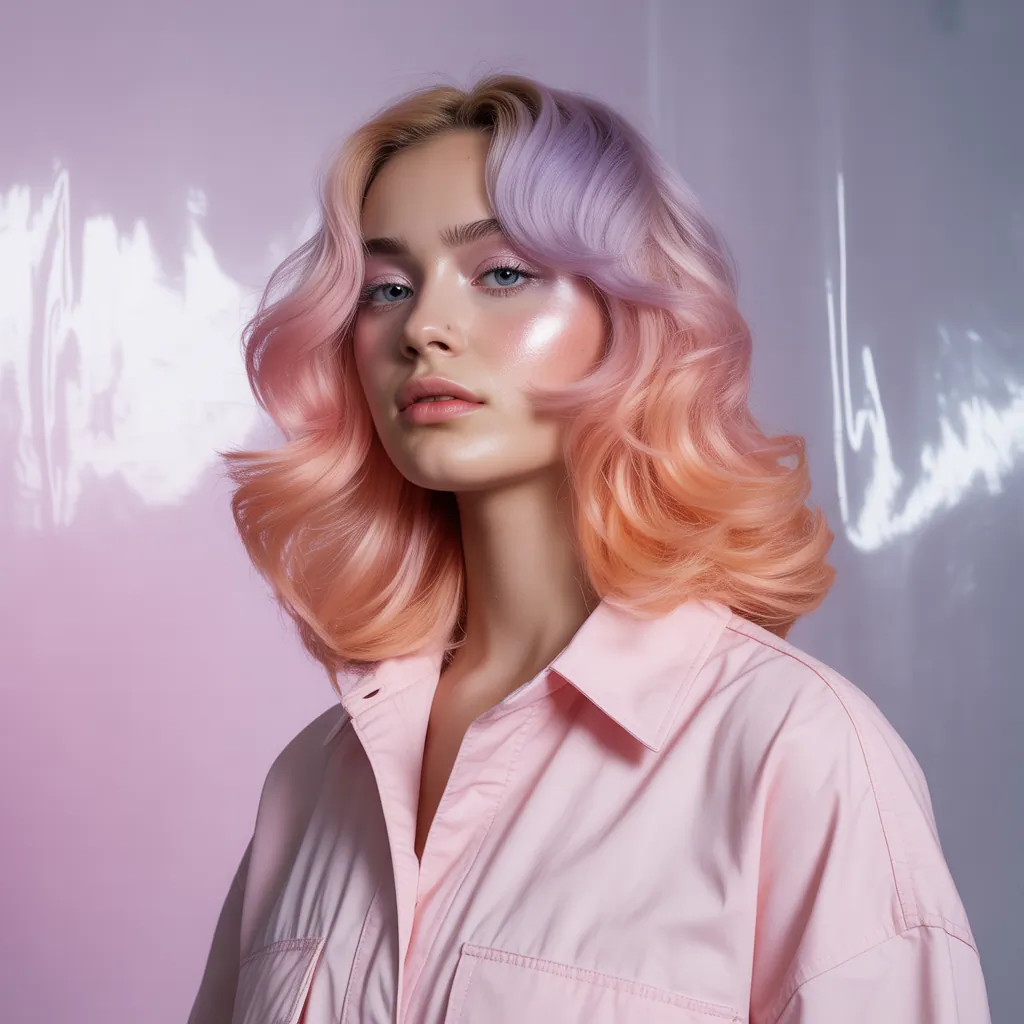 what does pink hair color fade to