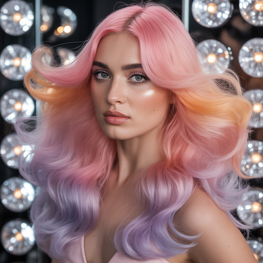 what does pink hair color fade to