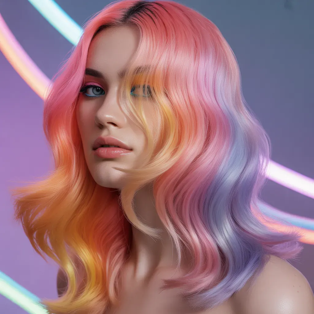 what does pink hair color fade to