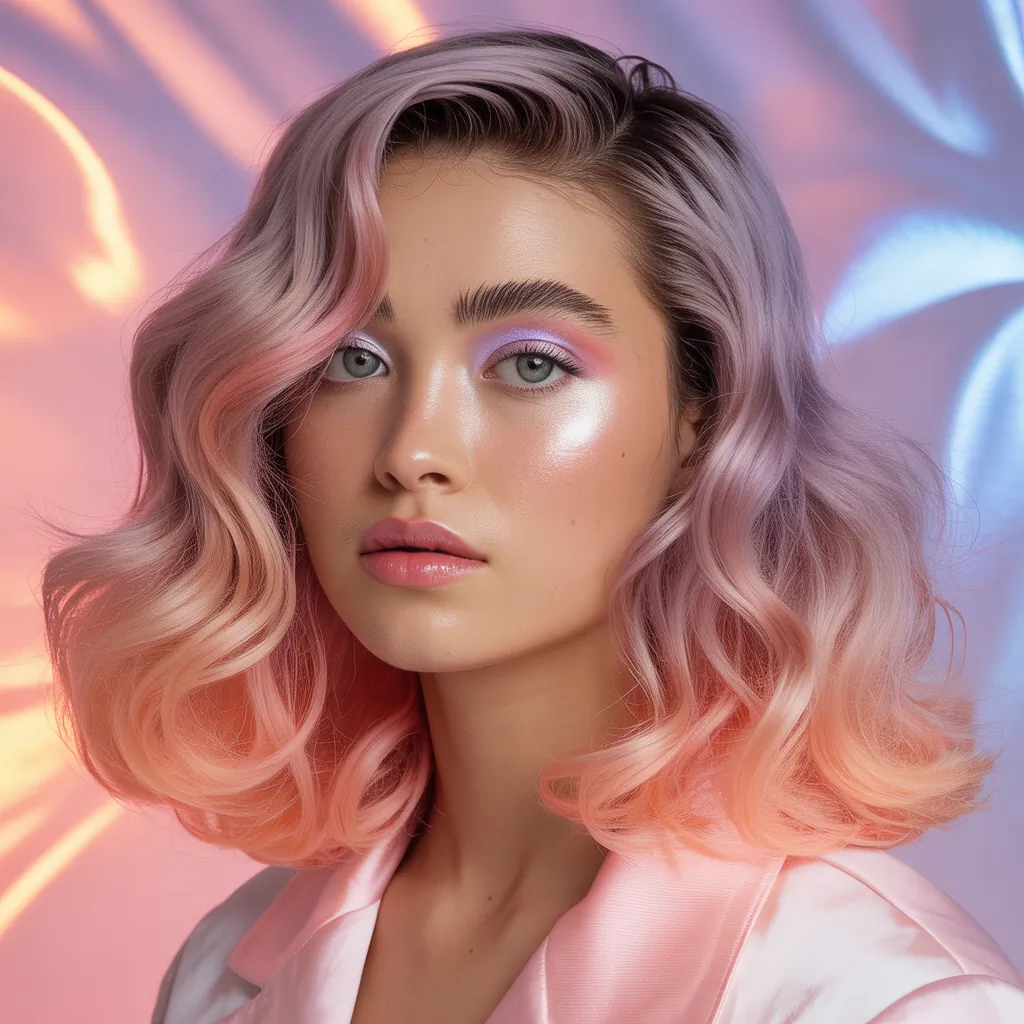 what does pink hair color fade to