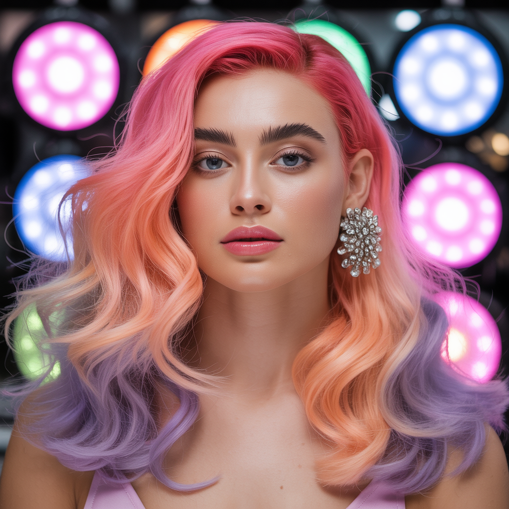 what does pink hair color fade to