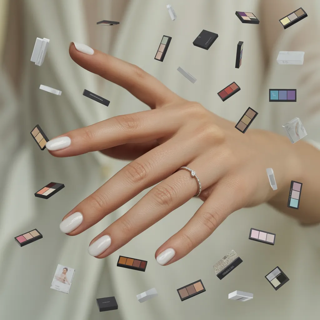 what does white nail polish mean