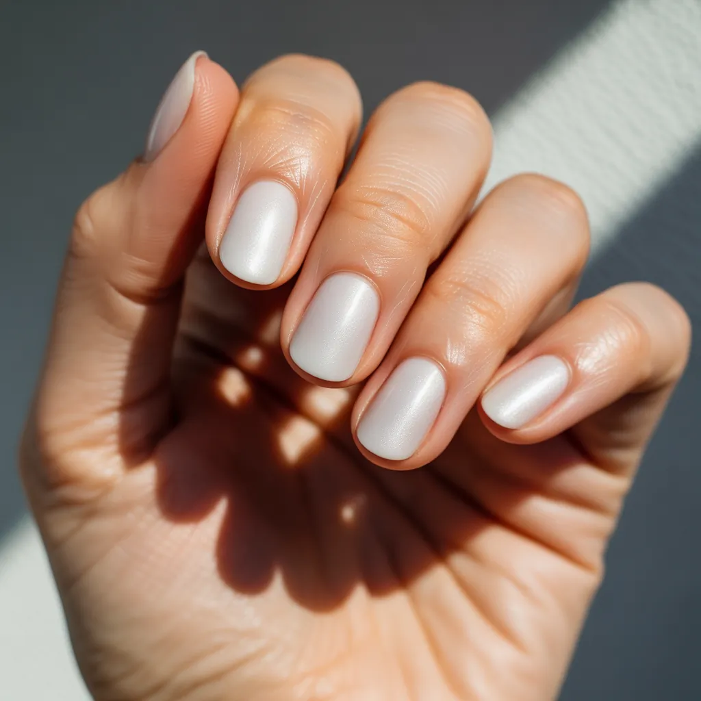 what does white nail polish mean