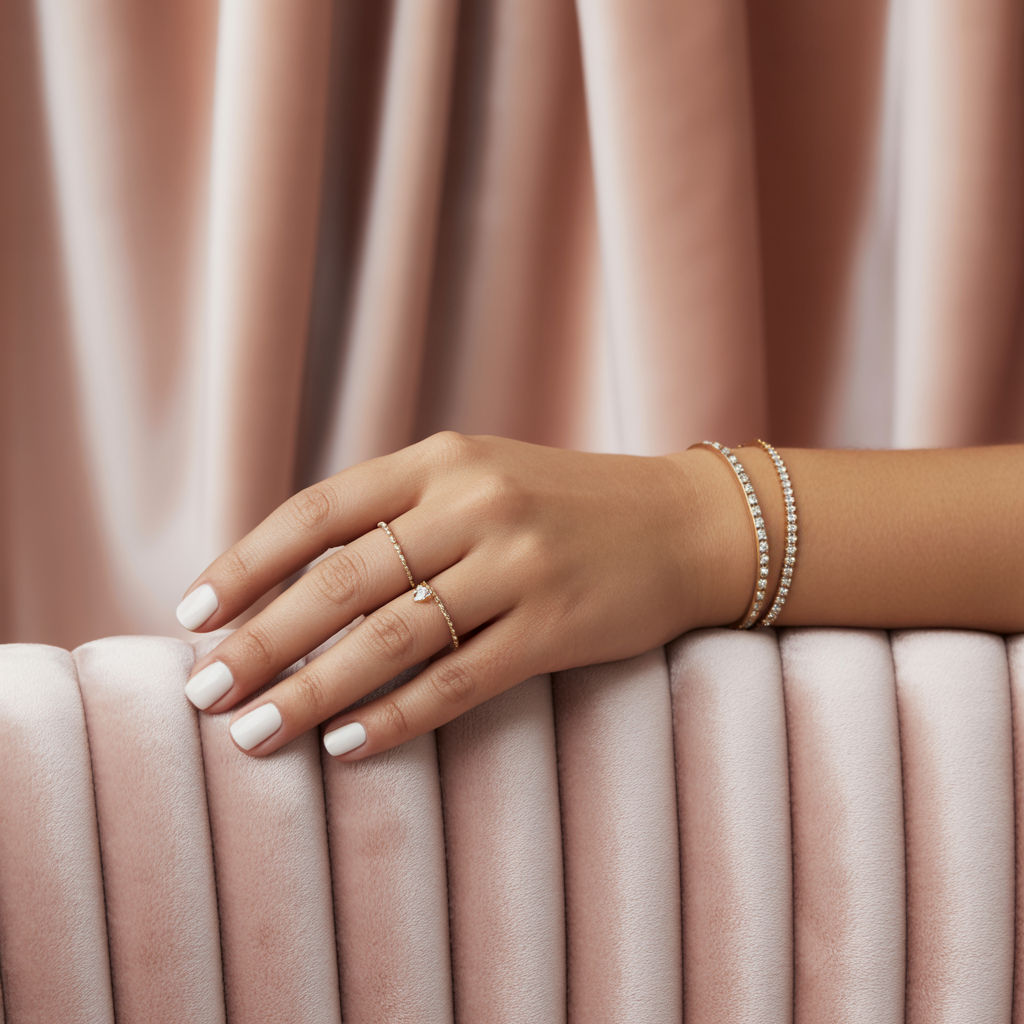 what does white nail polish mean