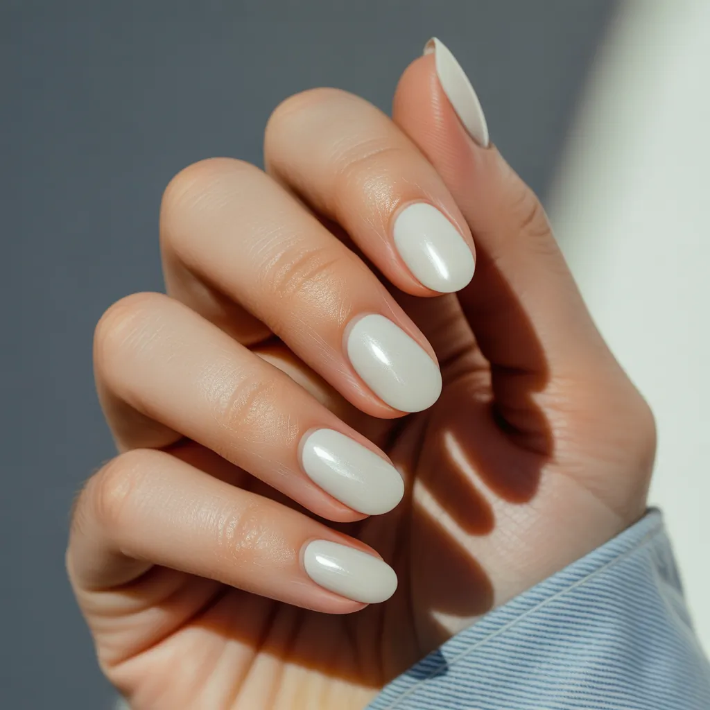 what does white nail polish mean