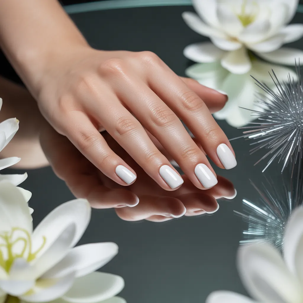 what does white nail polish mean