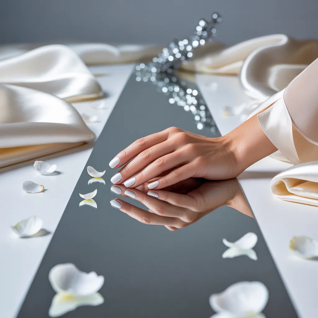 what does white nail polish mean