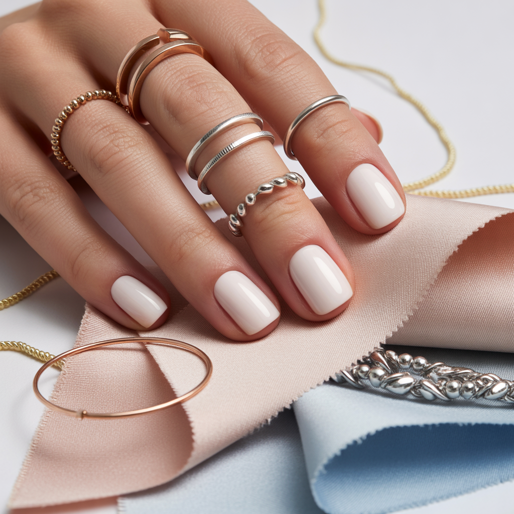 what does white nail polish mean