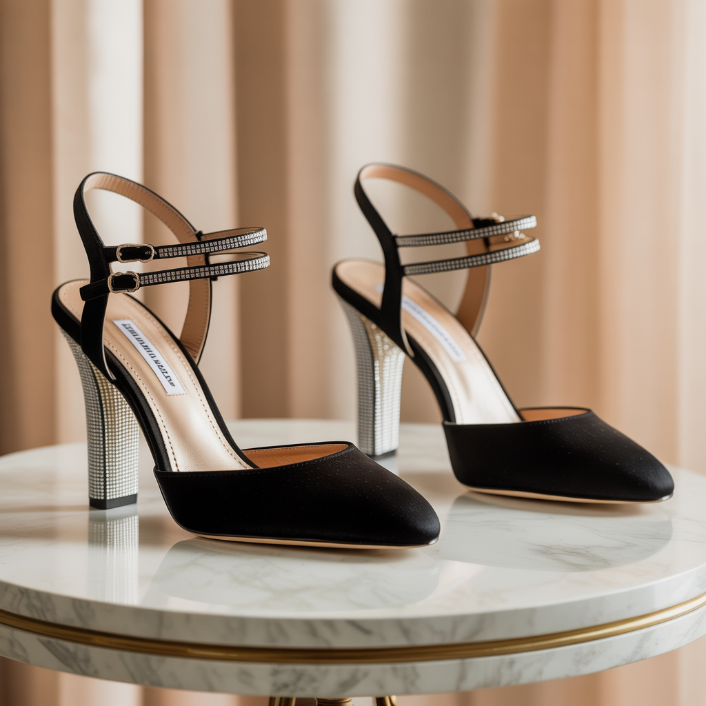 what evening shoes to wear with a black dress