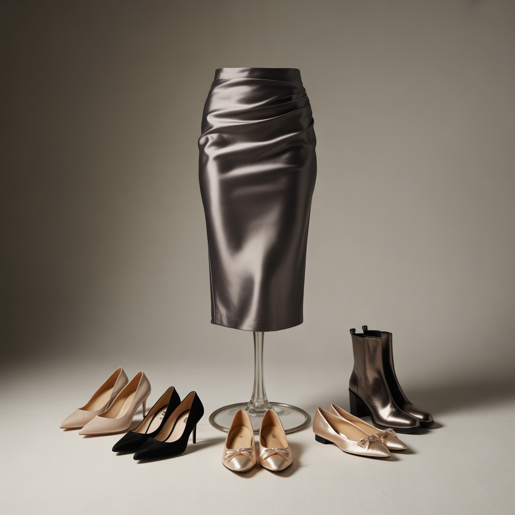 what shoes go with a pencil skirt