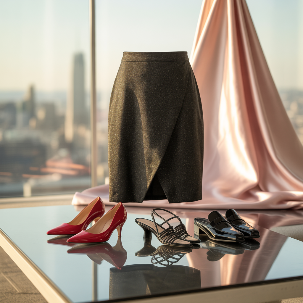 what shoes go with a pencil skirt