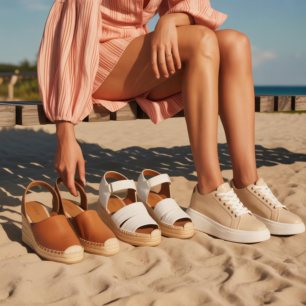 what shoes to wear with a romper