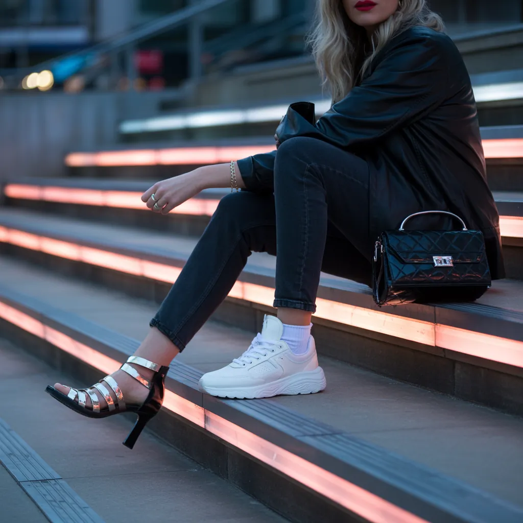 what shoes to wear with black jeans