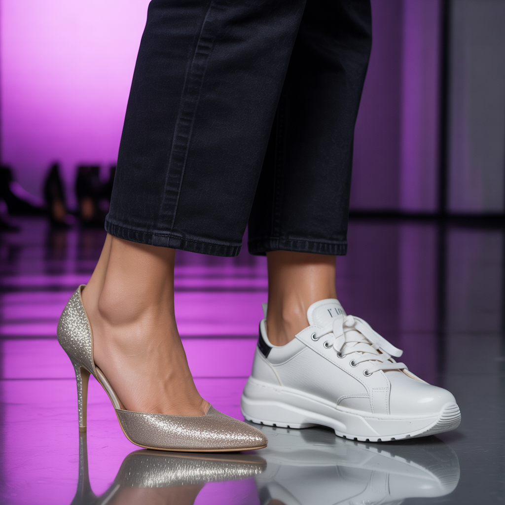 what shoes to wear with black jeans