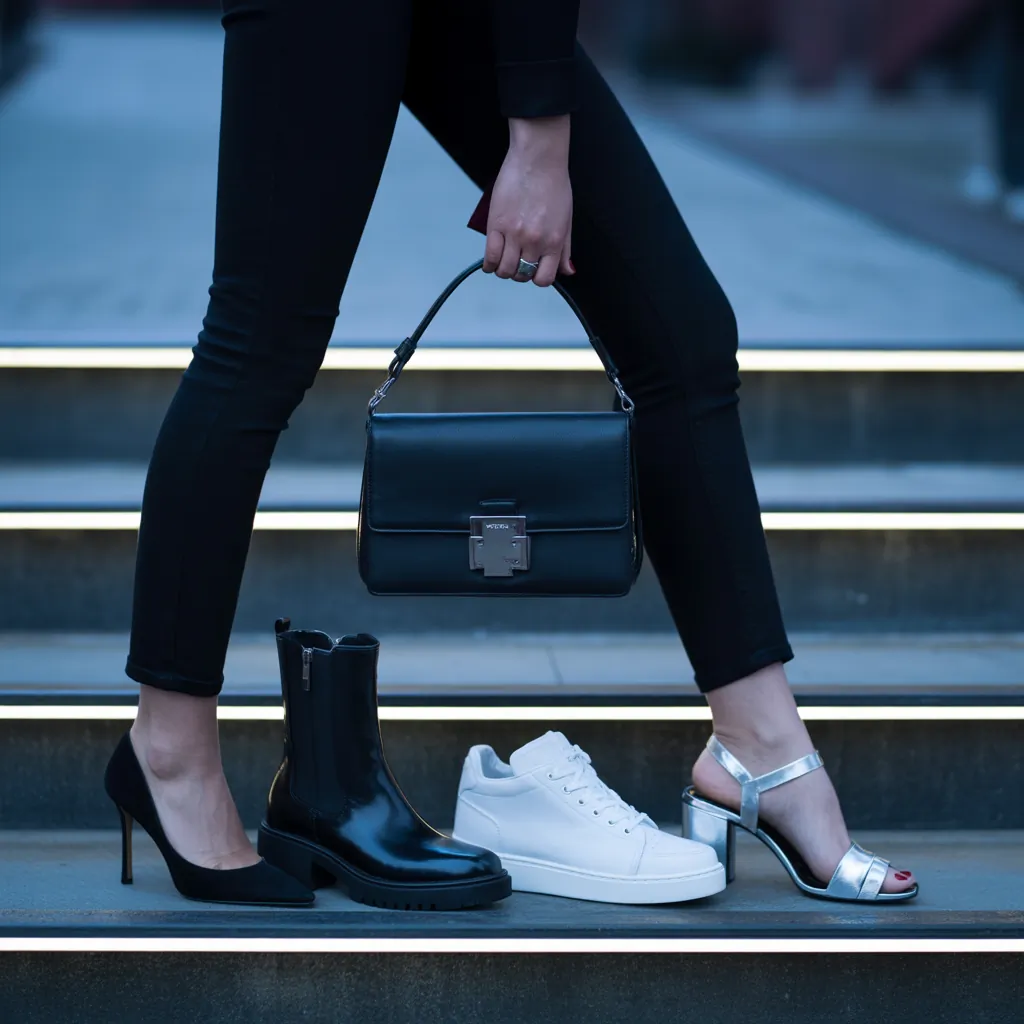 what shoes to wear with black jeans