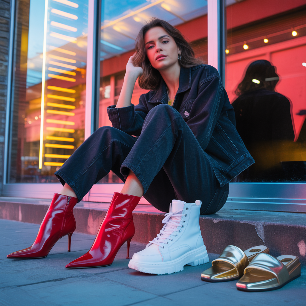 what shoes to wear with black jeans