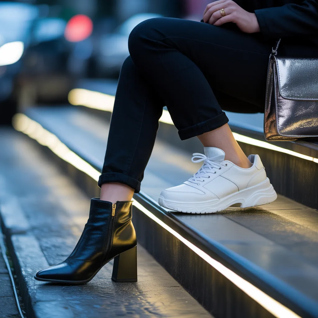 what shoes to wear with black jeans