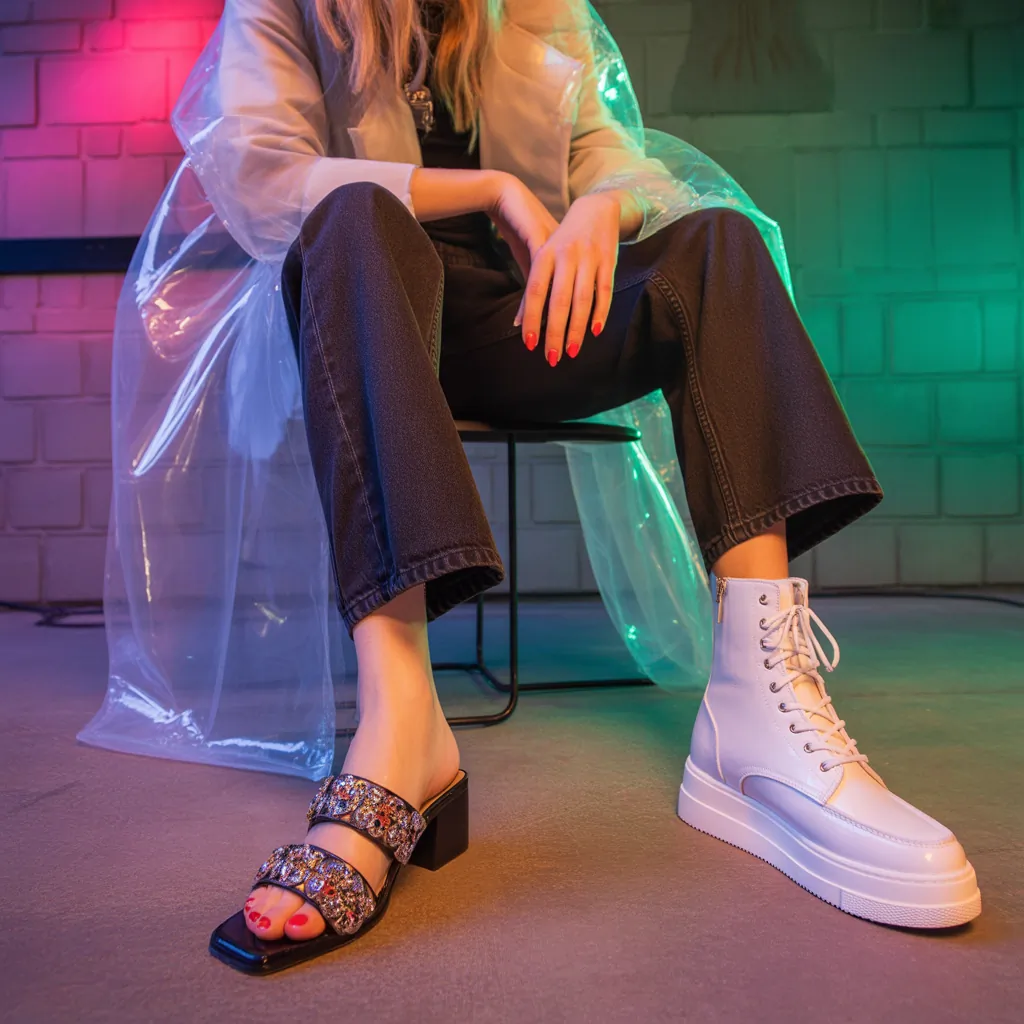 what shoes to wear with black jeans