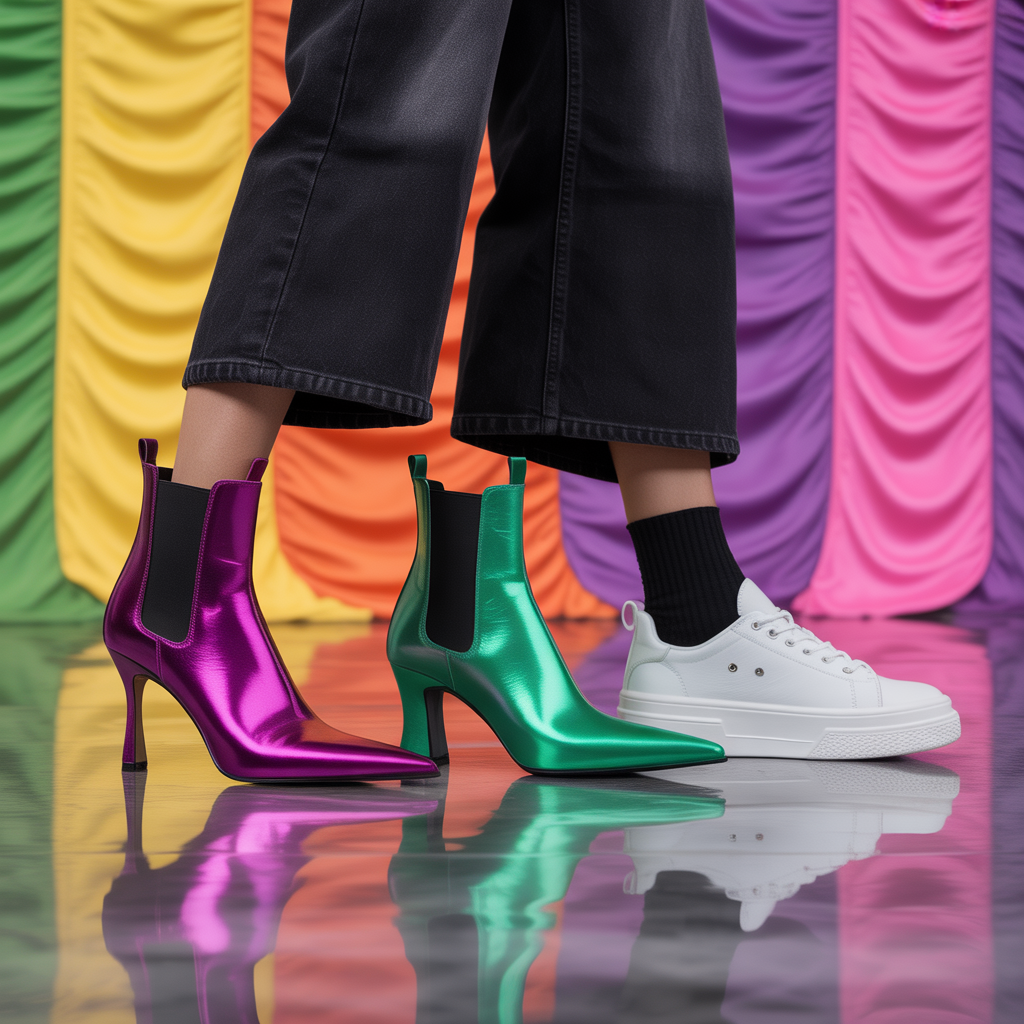 what shoes to wear with black jeans